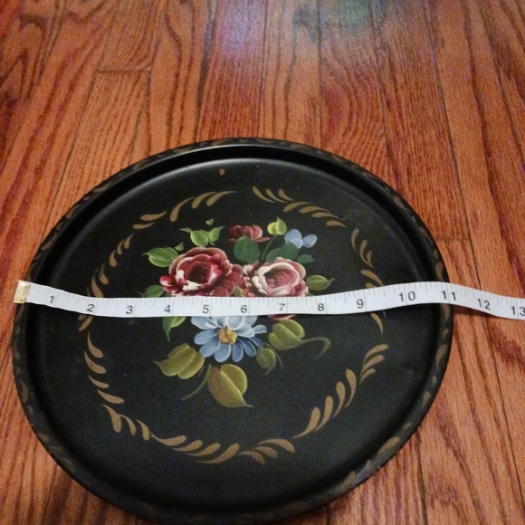 Antique Tole Tray - Picture 2 of 4